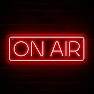 On Air Sign - Live On Air Neon Sign for Twitch, Tiktok, Youtube Streamers/Gamers